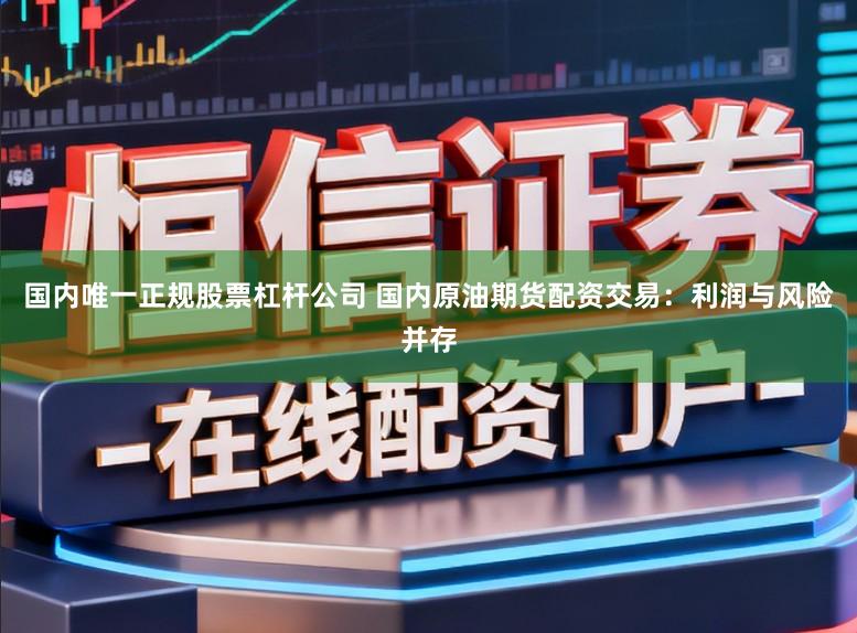 国内唯一正规股票杠杆公司 国内原油期货配资交易：利润与风险并存